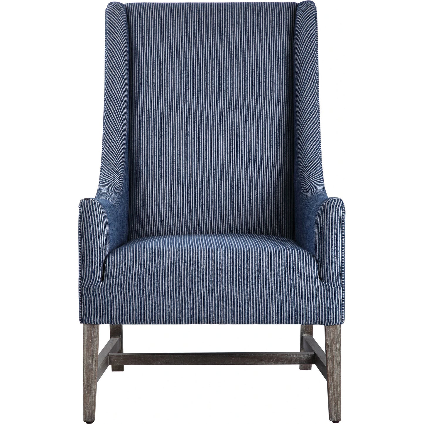 001 SR-801640 | Primary Silo | Galiot Wingback Accent Chair by Uttermost. Made from rubber wood, eucalyptus, fabric, foam, plywood in a modern style.
