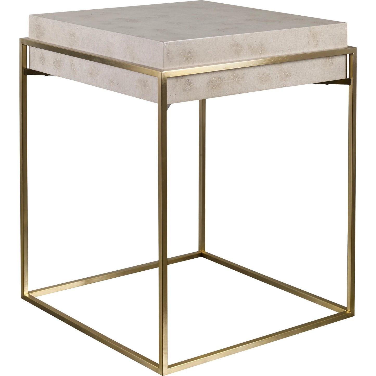 001 SR-860988 | Primary Silo | Inda Accent Table by Uttermost. Made from mdf, steel, veneer in a transitional style.