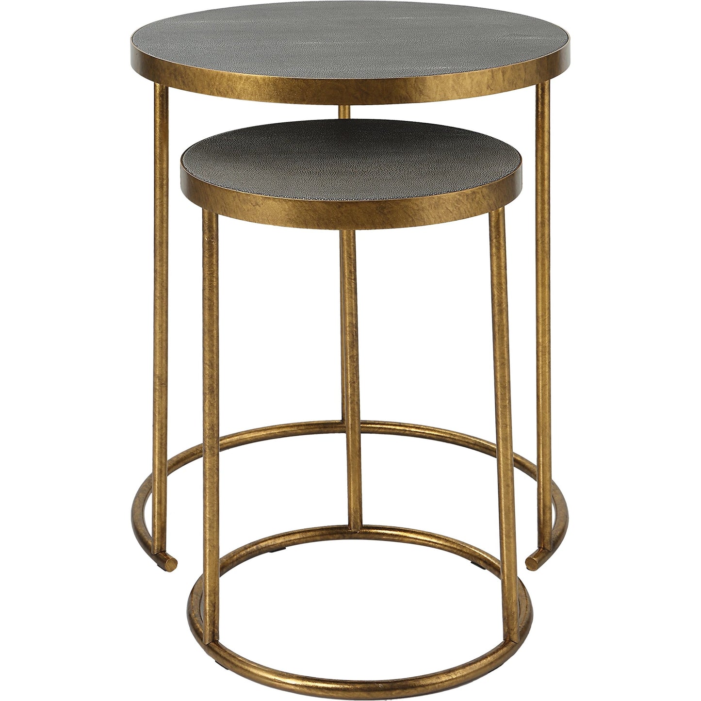 003 SI-1981366 | Additional Silo | Aragon Nesting Tables (Set of 2) by Uttermost. Made from unique in a modern style.