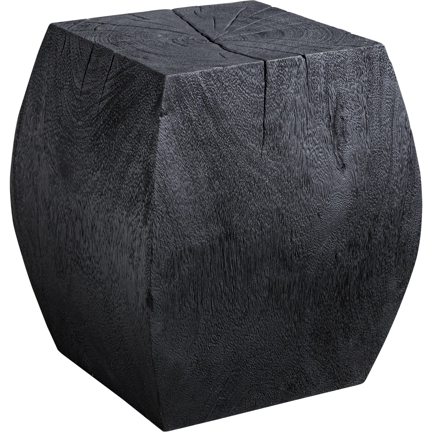 002 SI-1981376 | Primary Silo | Grove Accent Stool by Uttermost. Made from suar wood in a modern style.