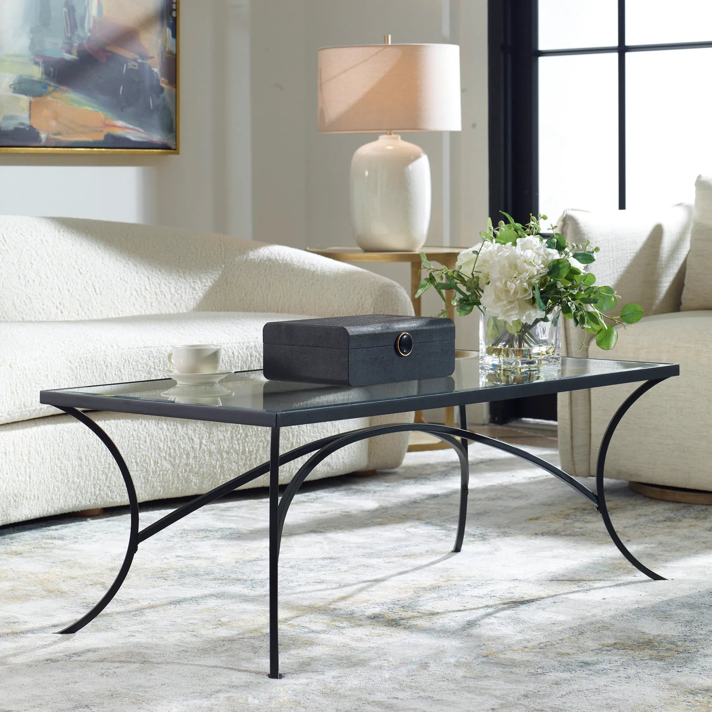 012 SI-2016432 | Lifestyle | Alayna Coffee Table by Uttermost. Made from unique in a modern style.