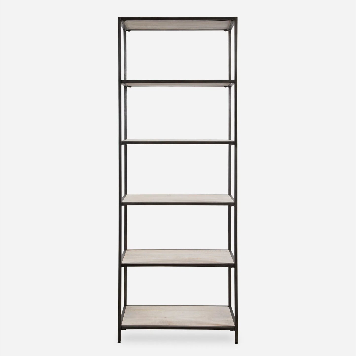 002 SI-2146836 | Primary Silo | Baldwin Industrial Etagere by Uttermost in iron. Made from wood, iron in a modern style.