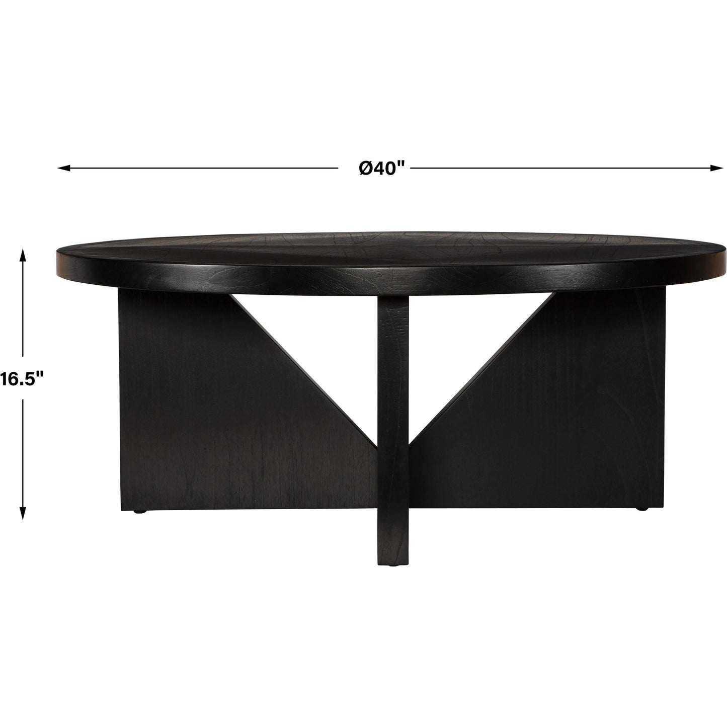 006 SI-2146837 | Unknown | Nadette Coffee Table by Uttermost in dark espresso. Made from mindi wood with mdf, veneer in a modern style.