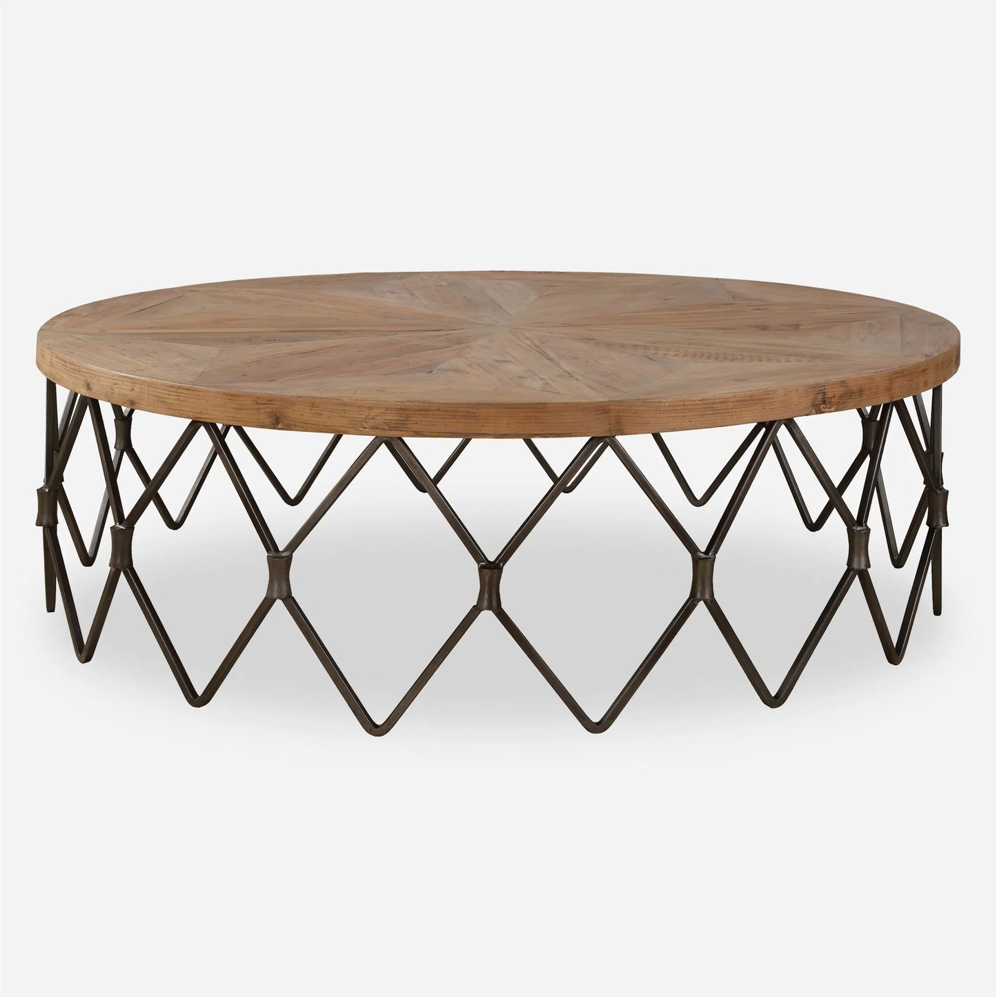 002 SI-2262235 | Additional Silo | Chain Reaction Coffee Table by Uttermost in iron. Made from old fir, plywood, iron in a unique style.