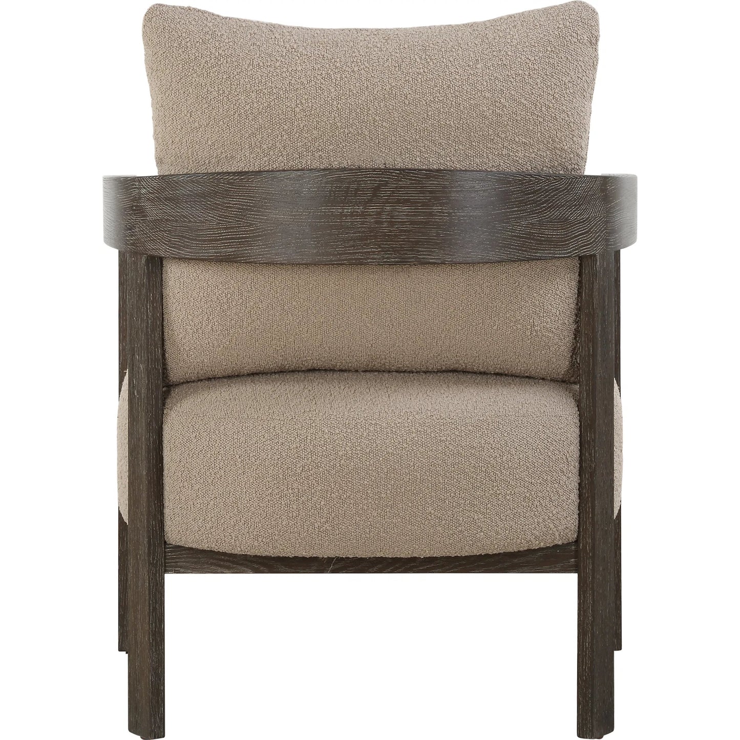 006 SI-2262259 | Additional Silo | Sienna Sand Fabric Accent Chair by Uttermost in sand and cocoa. Made from oak solid, plywood, foam, fabric in a unique style.
