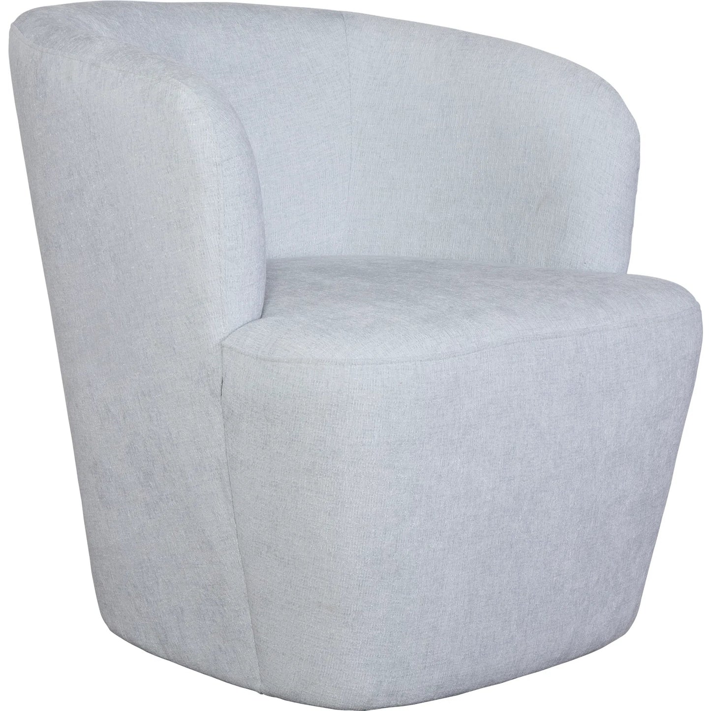 001 SI-2262262 | Primary Silo | Mist Barrel Swivel Chair by Uttermost in black. Made from rubber wood,plywood,fabric,foam,hardware in a unique style.