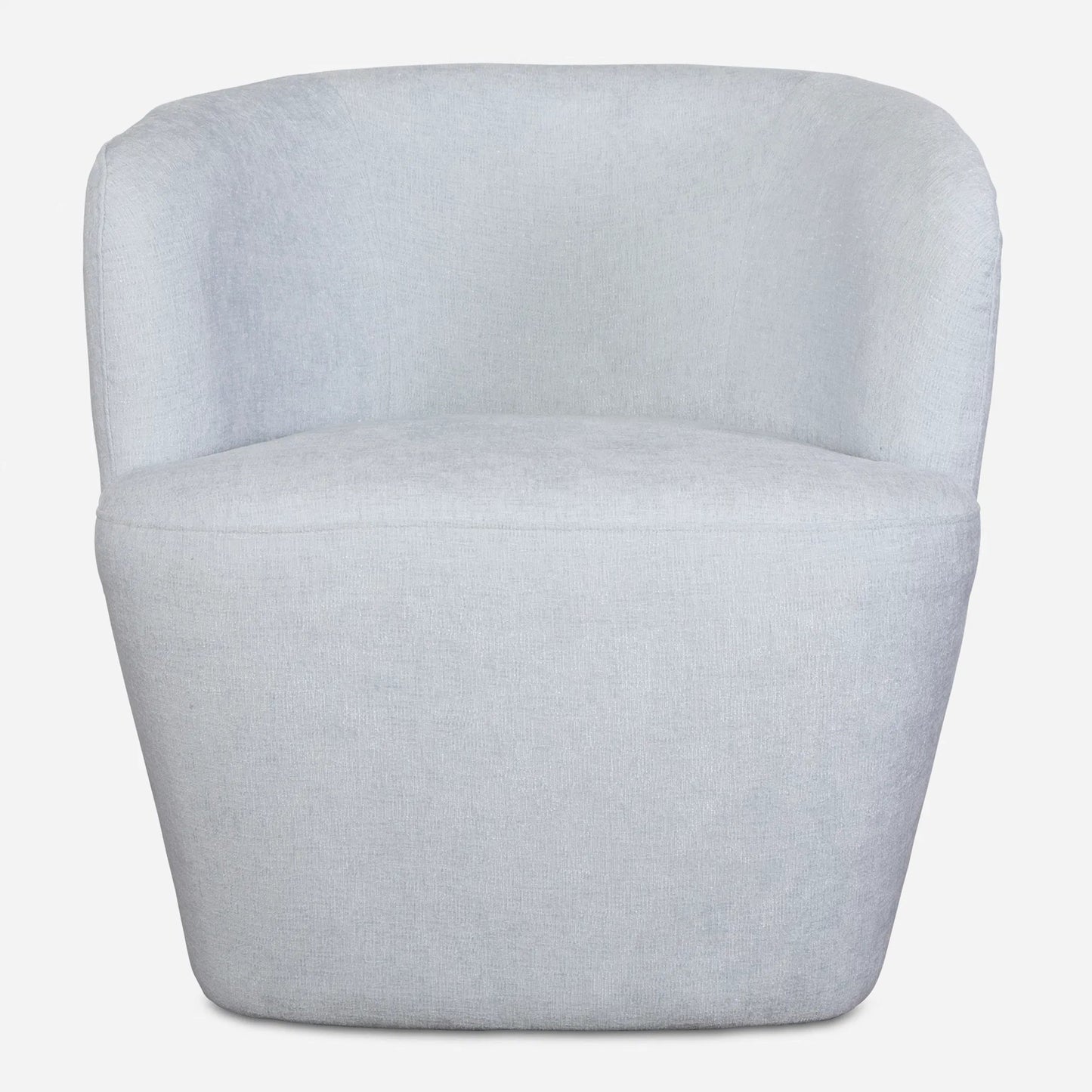 002 SI-2262262 | Additional Silo | Mist Barrel Swivel Chair by Uttermost in black. Made from rubber wood,plywood,fabric,foam,hardware in a unique style.