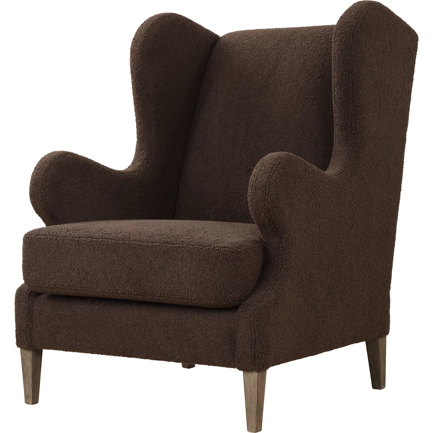 001 SI-2262266 | Primary Silo | Serpentine Fabric Accent Chair by Uttermost in walnut. Made from rubber wood, metal, plyfoam, fabric in a unique style.