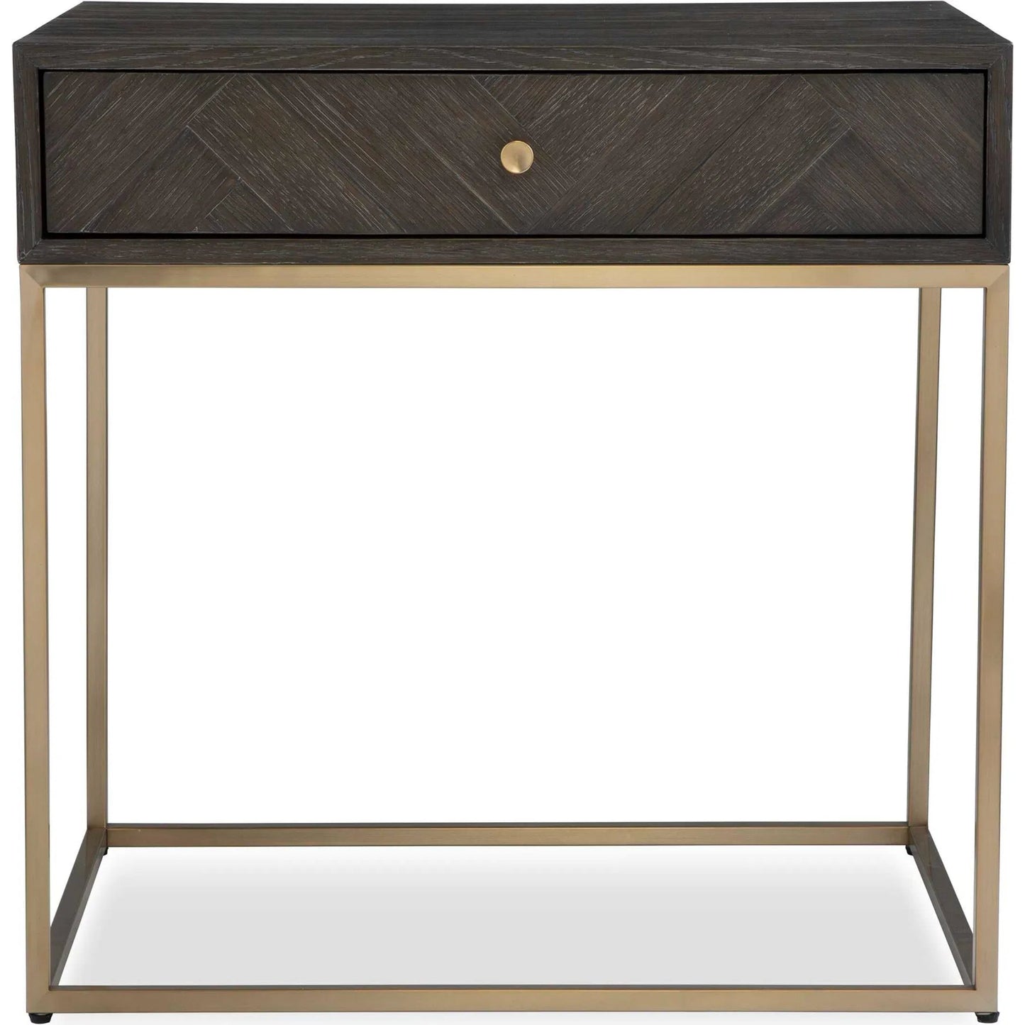002 SI-2262345 | Primary Silo | Armistead Side Table by Uttermost in dark. Made from mdf, stainless steel in a unique style.