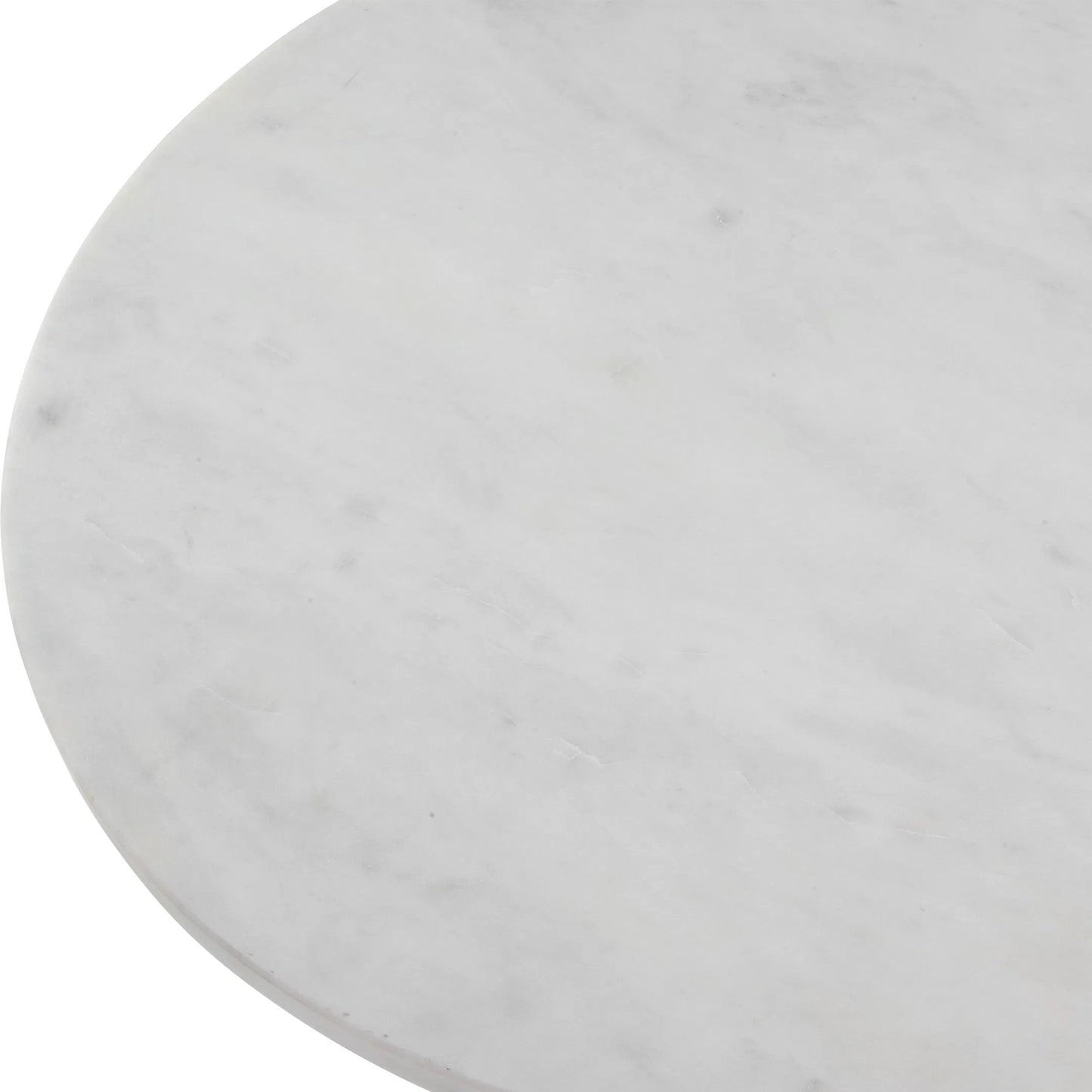 003 SI-2262506 | Closeup | Midsummer Antique Accent Table by Uttermost in brass. Made from aluminum, marble in a modern style.