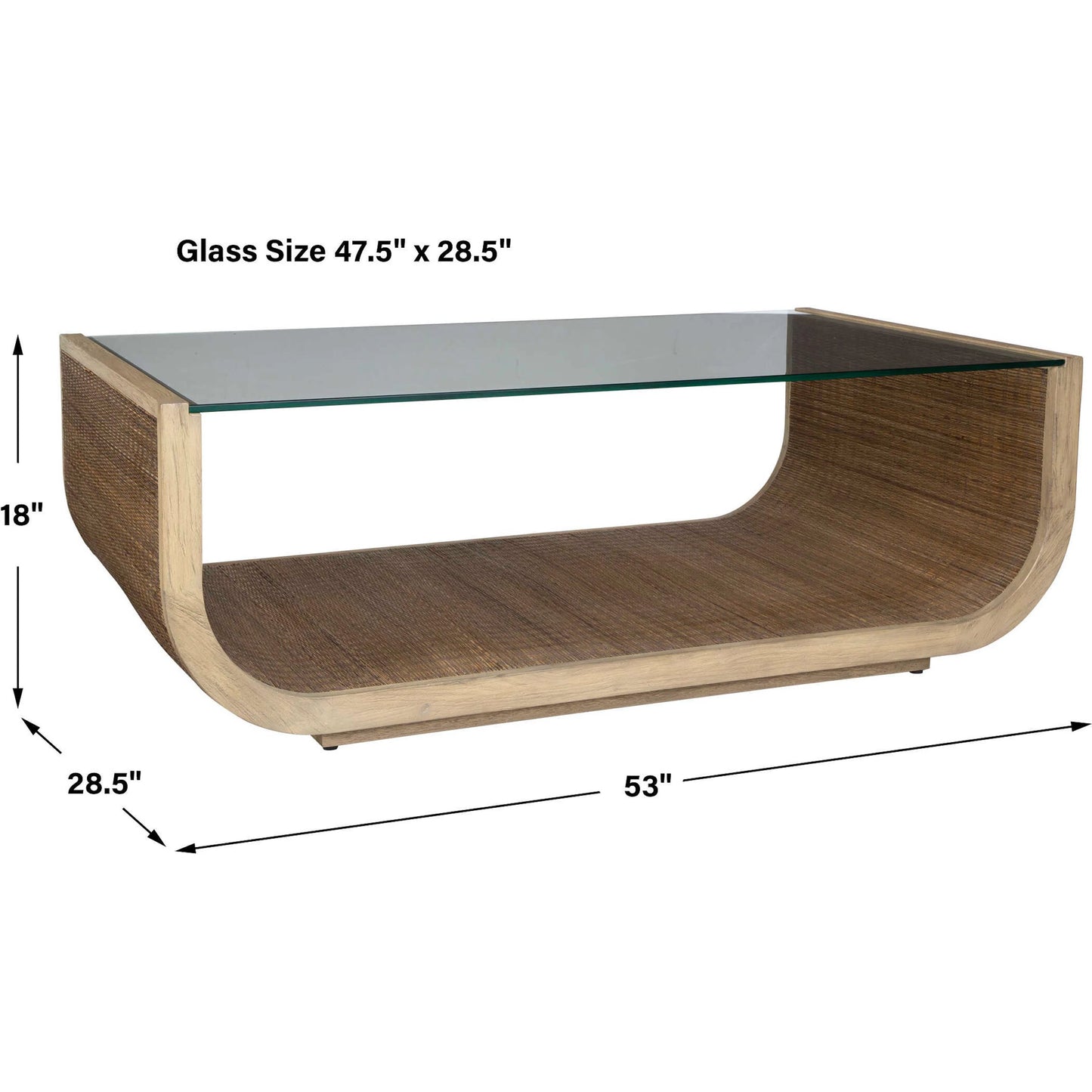 005 SI-2355259 | Unknown | Farrington Coffee Table by Uttermost in driftwood grey. Made from mahogany wood, plywood in a unique style.
