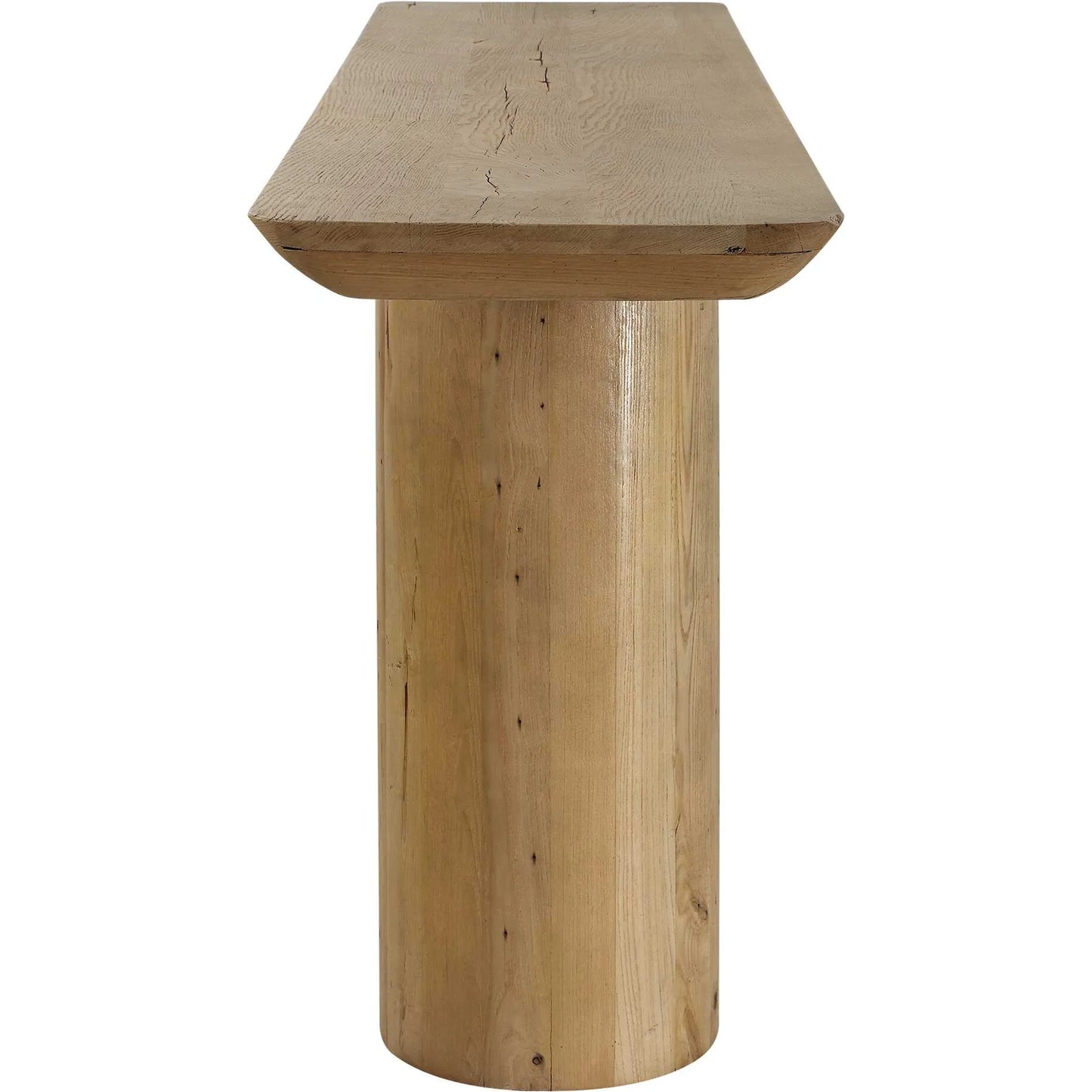 003 SI-2386753 | Additional Silo | Camerlin Reclaimed Console Table by Uttermost in oak. Made from reclaimed oak, plywood in a unique style.