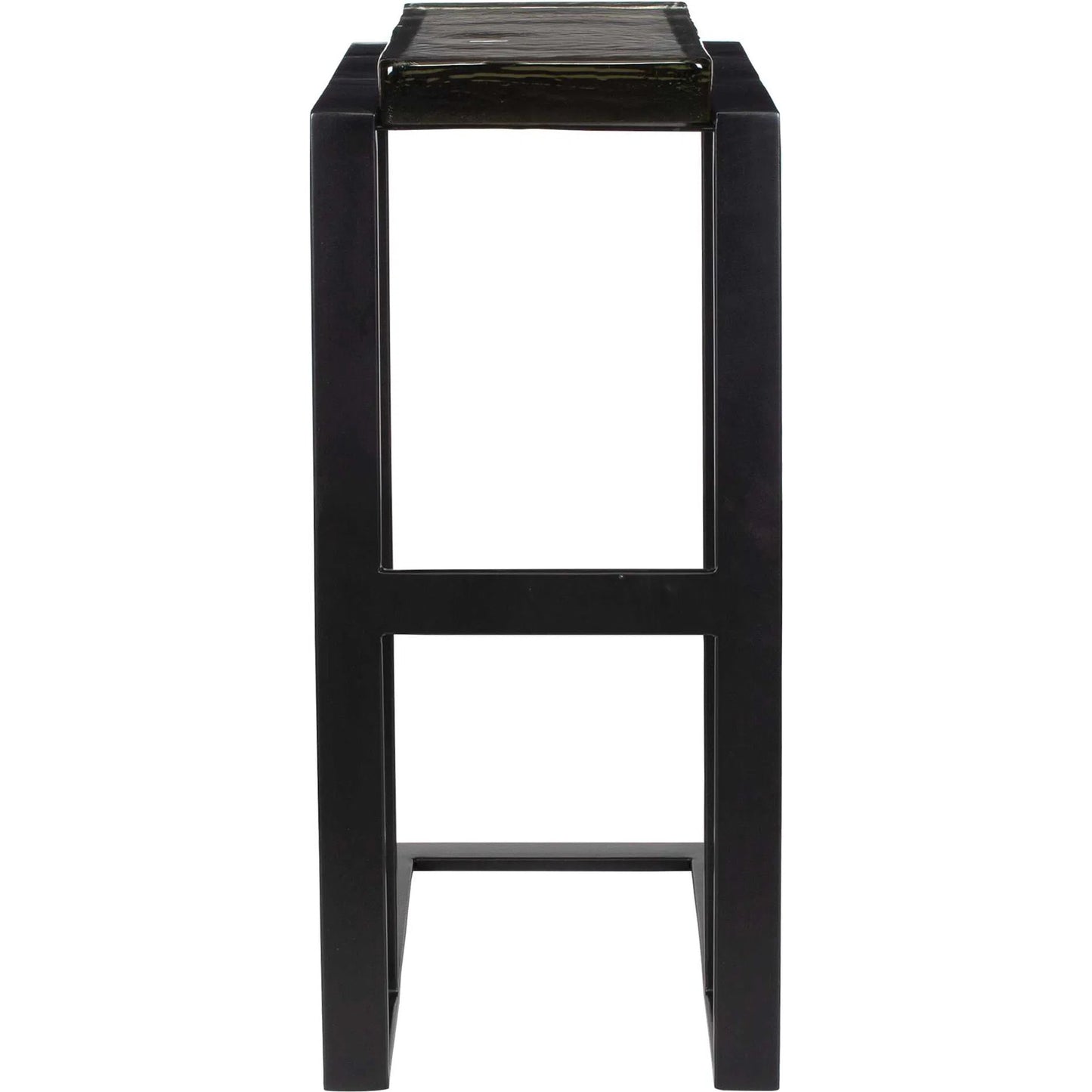 005 SI-2386812 | Unknown | Soma Accent Table by Uttermost in black. Made from glass, metal in a unique style.