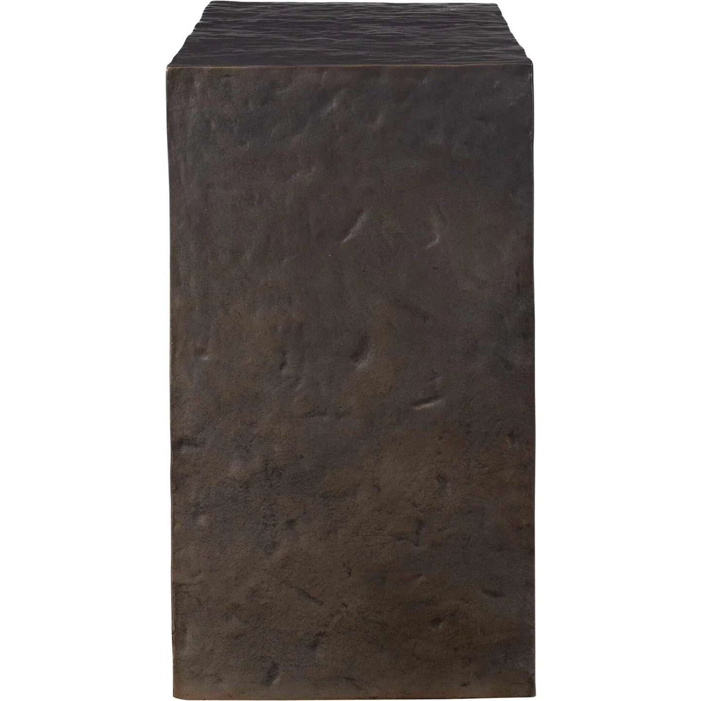 005 SI-2386820 | Unknown | Obra Outdoor Side Table by Uttermost in dark bronze. Made from metal in a unique style.