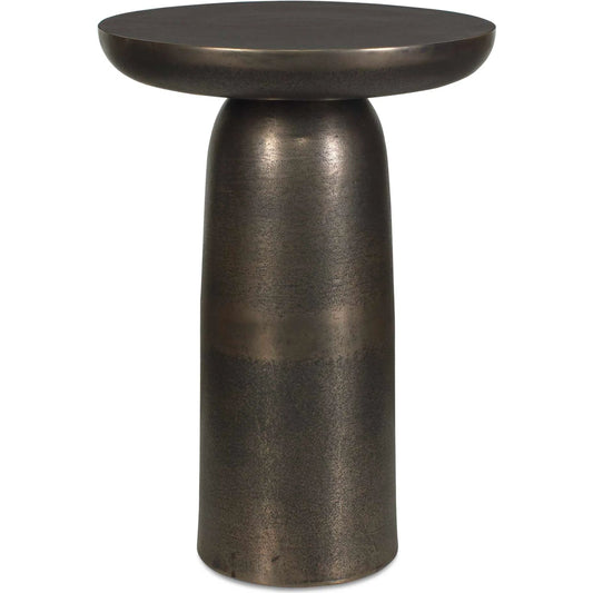 Joppa Outdoor Accent Table by Uttermost. Made from metal in a modern style.