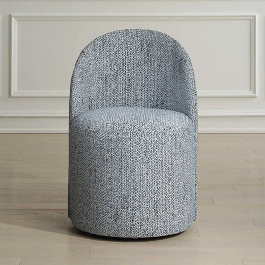 Roll with It Dining Chair by Uttermost. Made from fabric, foam, plywood in a unique style.