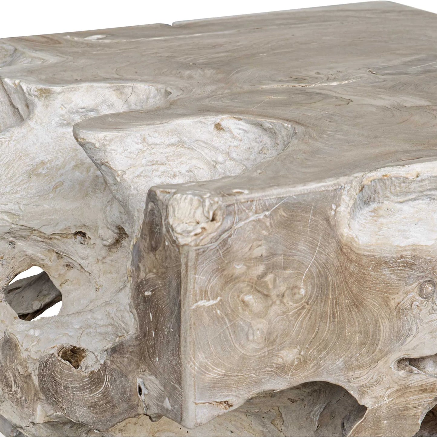 005 SI-2630728 | Unknown | Deguara Indoor/Outdoor Coffee Table by Uttermost in woodtone and teak. Made from teak wood in a unique style.