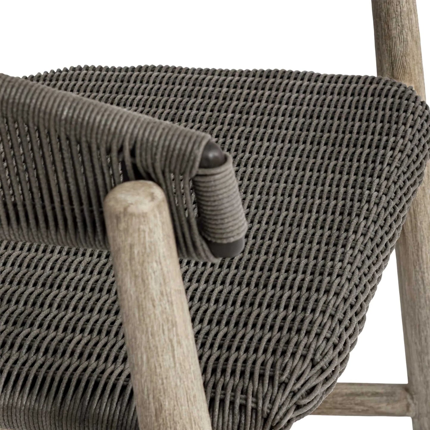 008 SI-2630765 | Unknown | Dermott Indoor/Outdoor Bar Stool by Uttermost in brown and mahogany. Made from mahogany wood, wicker k-rod tera brown 3mm in a unique style.