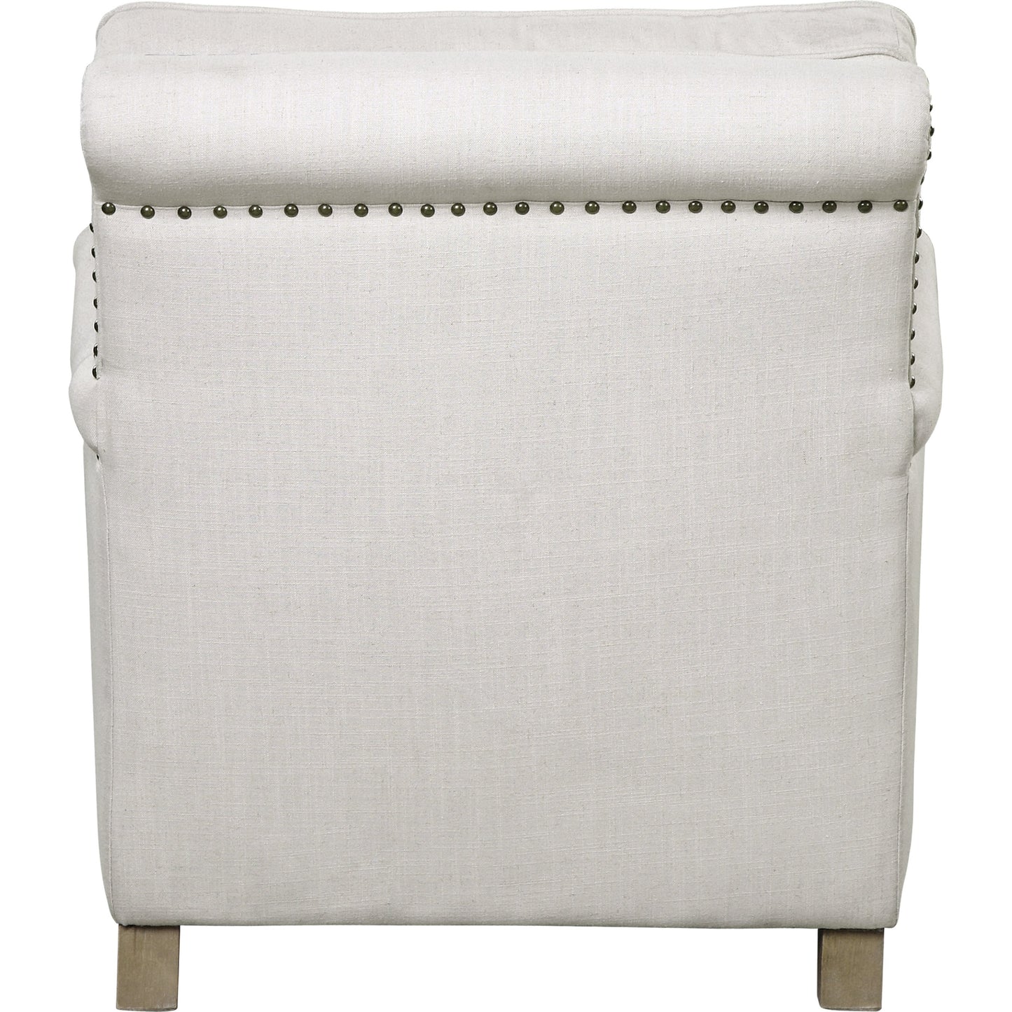 004 S-252857 | Additional Silo | Armstead Armchair by Uttermost in white. Made from rubber wood, fabric, plywood in a cottage & farmhouse style.