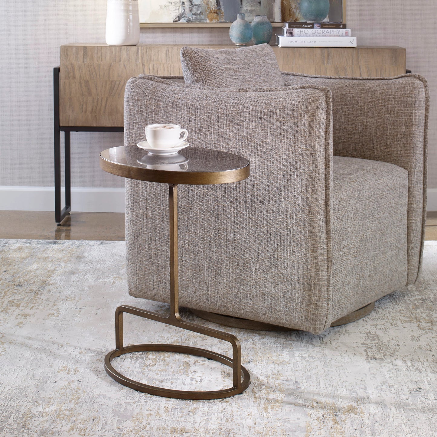 011 S-343772 | Lifestyle | Jessenia Accent Table by Uttermost. Made from unique in a eclectic & global style.