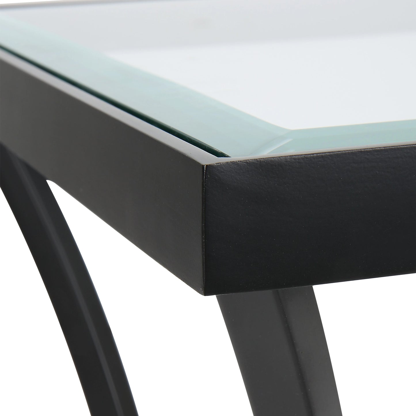 010 SI-2016434 | Additional Silo | Alayna End Table by Uttermost. Made from metal, tempered glass in a modern style.