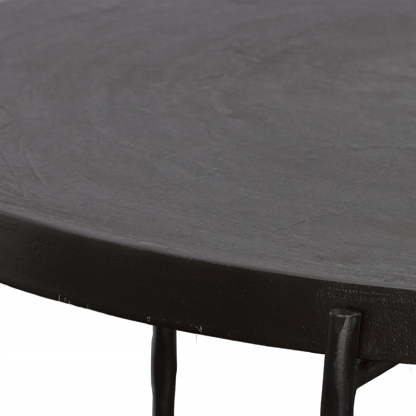 004 SI-2016439 | Additional Silo | Trellick Coffee Table by Uttermost in black. Made from aluminum, iron in a modern style.