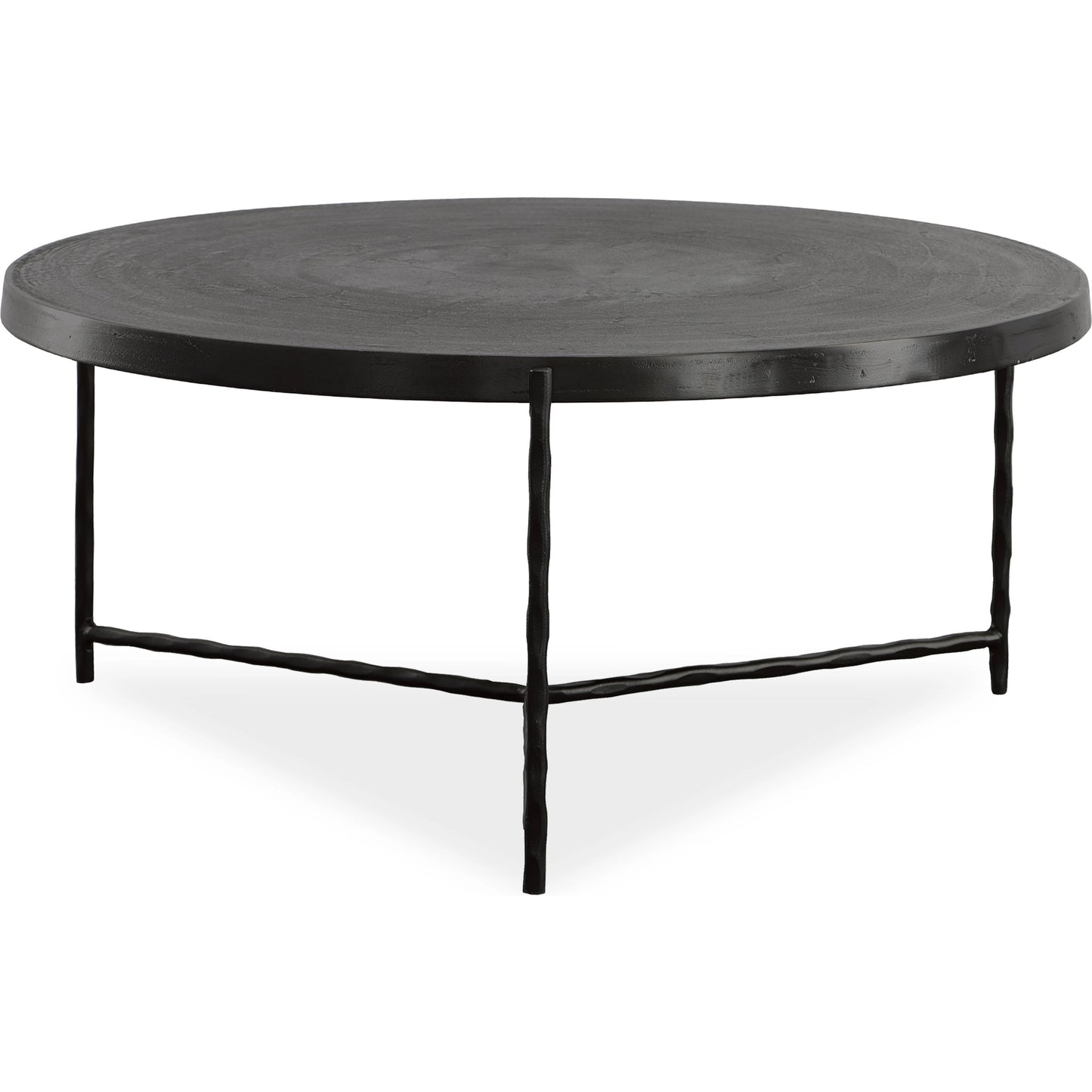 005 SI-2016439 | Additional Silo | Trellick Coffee Table by Uttermost in black. Made from aluminum, iron in a modern style.