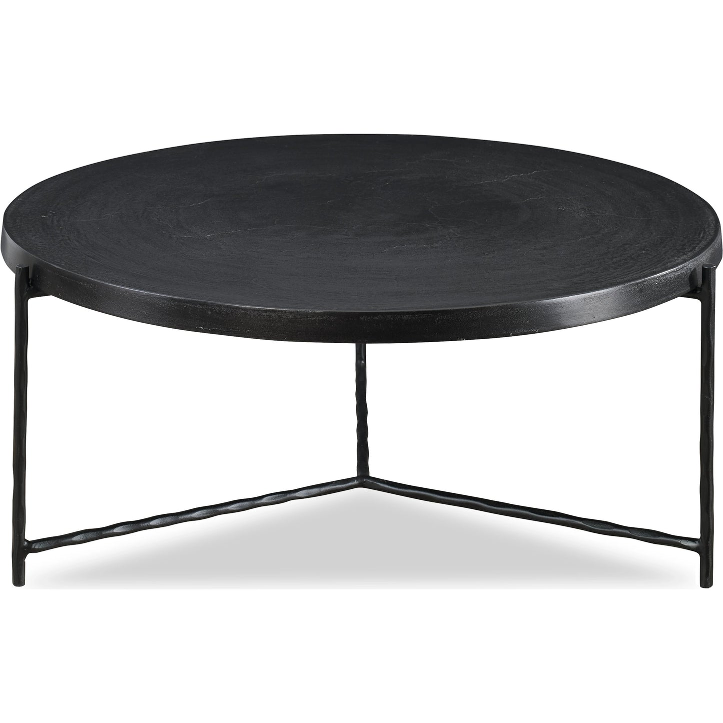 002 SI-2016439 | Additional Silo | Trellick Coffee Table by Uttermost in black. Made from aluminum, iron in a modern style.