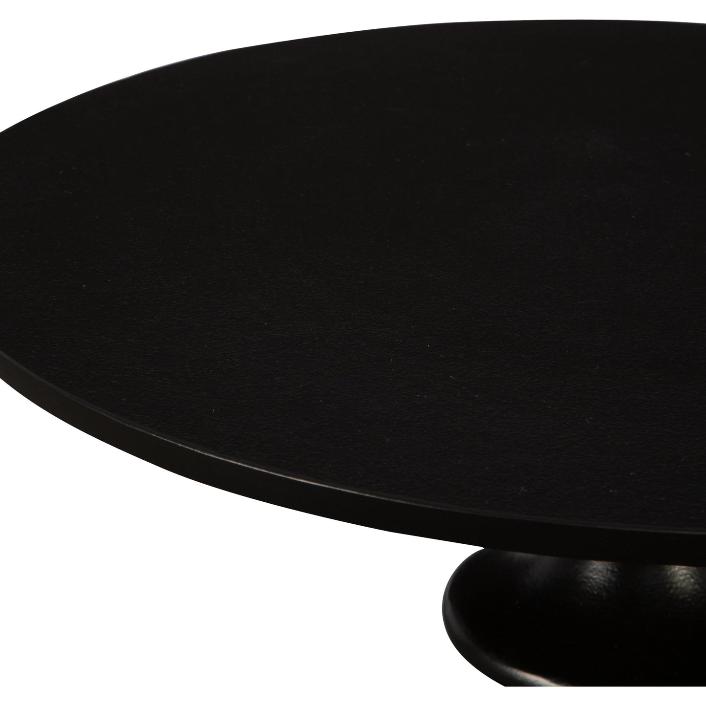 003 SI-2108101 | Additional Silo | Flight Textured Accent Table by Uttermost in black. Made from aluminum in a modern style.