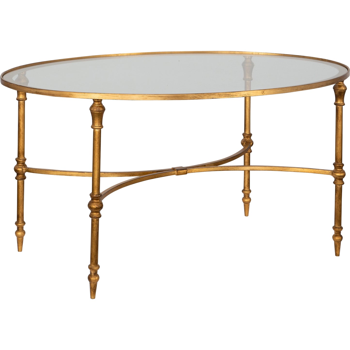 006 S-252994 | Additional Silo | Vitya Glass Coffee Table by Uttermost. Made from metal, tempered glass in a modern style.