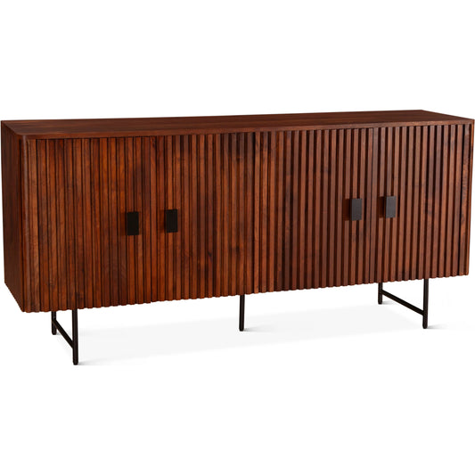 Halden 67" Sideboard by World Interiors. Made from mango wood in a transitional style.
