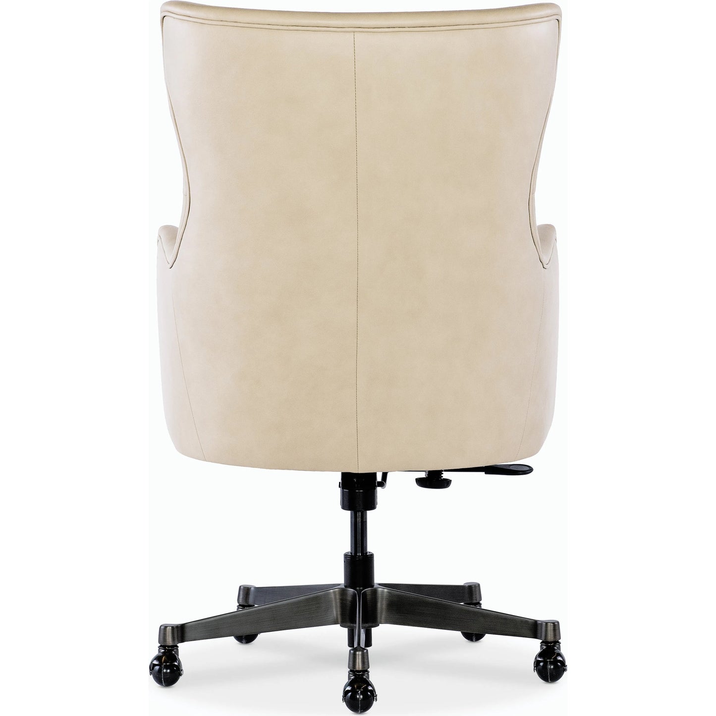 002 SI-2185862 | Additional Silo | Lazzaro Executive Tilt Swivel Chair by Hooker Furniture in beige. Made from leather in a modern style.