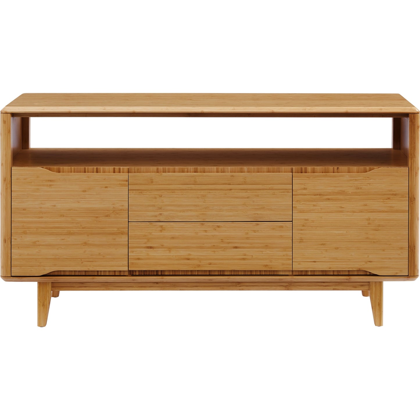 005 S-224098 | Additional Silo | Currant Media Unit by Greenington in caramelized. Made from 100% bamboo in a modern style.
