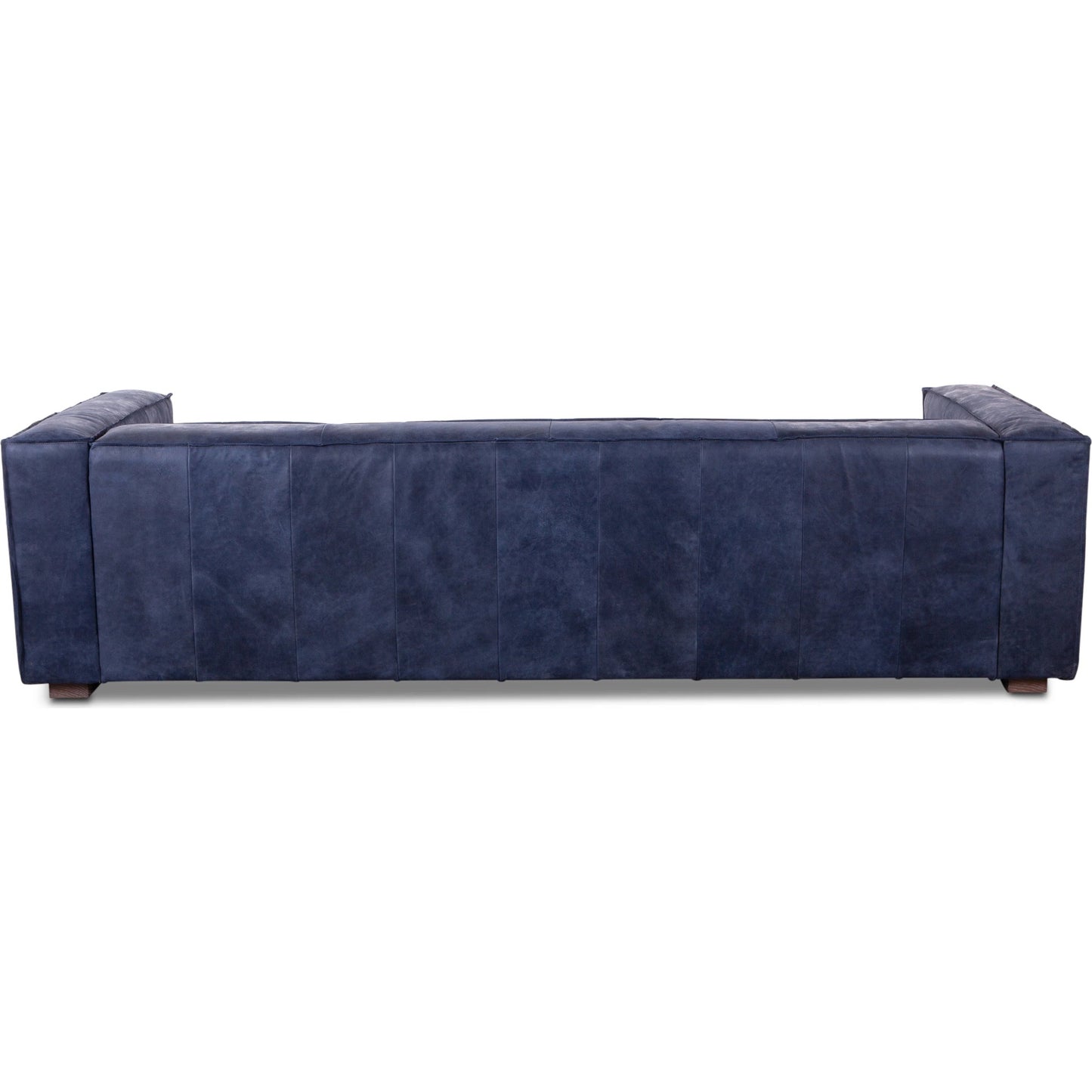 004 SI-2065593 | Additional Silo | Portia Italian Leather Sofa by World Interiors in antique blue. Made from italian leather, wood, foam in a modern style.
