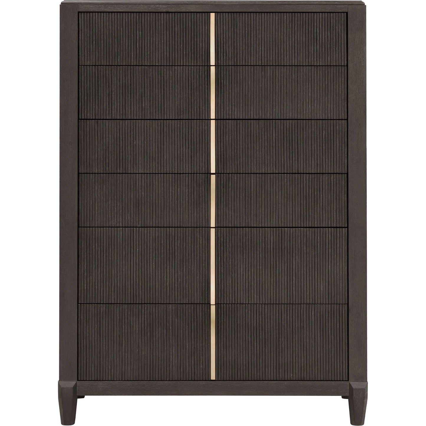 001 SI-2143474 | Primary Silo | West End Loft 6-Drawer Chest by Pulaski Furniture in tuxedo. Made from rubberwood in a modern style.