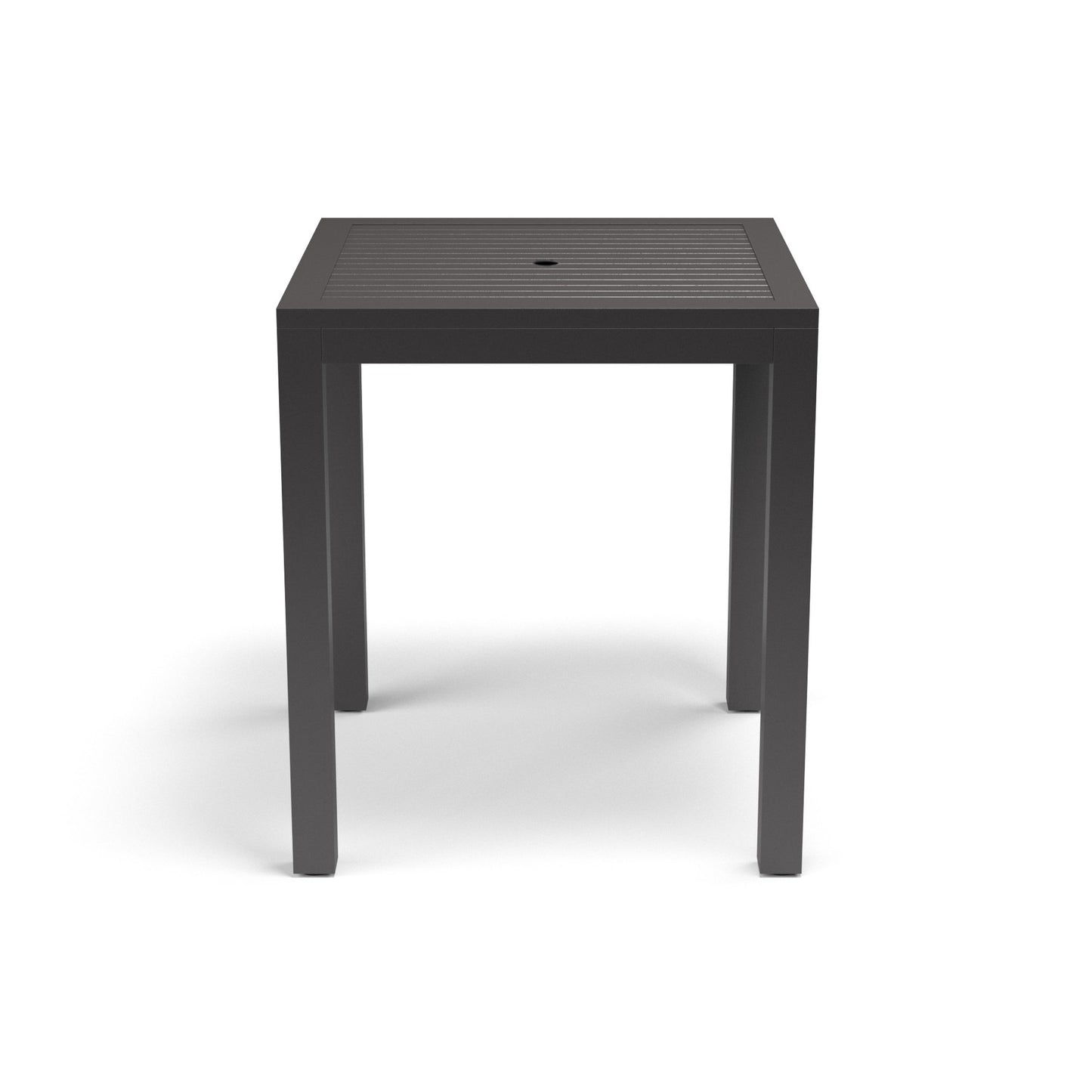 002 SI-2166678 | Additional Silo | Vegas Outdoor Pub Table by Sunset West in graphite. Made from aluminum in a modern style.