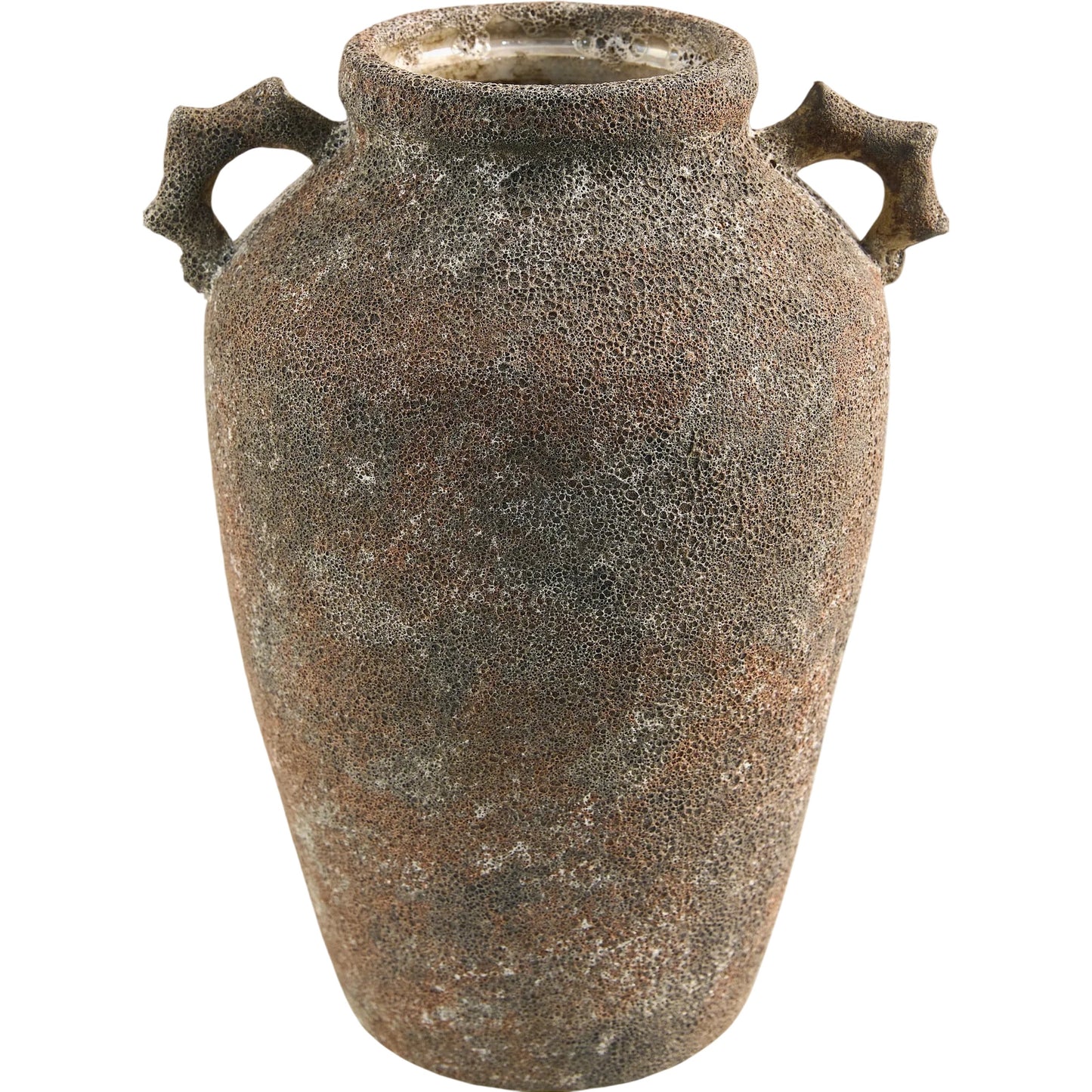 001 SI-2349902,SI-2349903 | Primary Silo | Abbie Vase by Galey Alix x Livabliss in rust and glazed. Made from ceramic in a unique style.