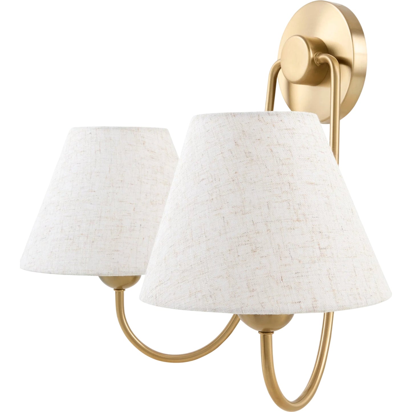 001 SI-2632702 | Primary Silo | The Dillon Wall Sconce by Galey Alix x Livabliss. Made from iron, linen, plastic in a unique style.