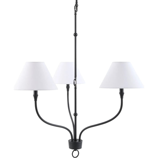 000 SI-2632719 | Primary Silo | The Johanna Chandelier by Galey Alix x Livabliss. Made from iron, linen, plastic in a unique style.