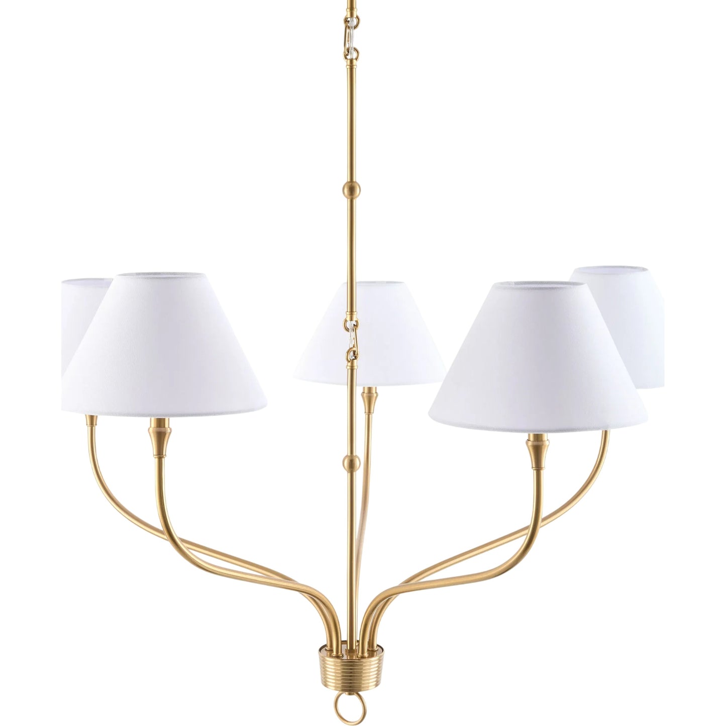 001 SI-2632722 | Primary Silo | The Johanna Chandelier by Galey Alix x Livabliss. Made from iron, linen, plastic in a unique style.
