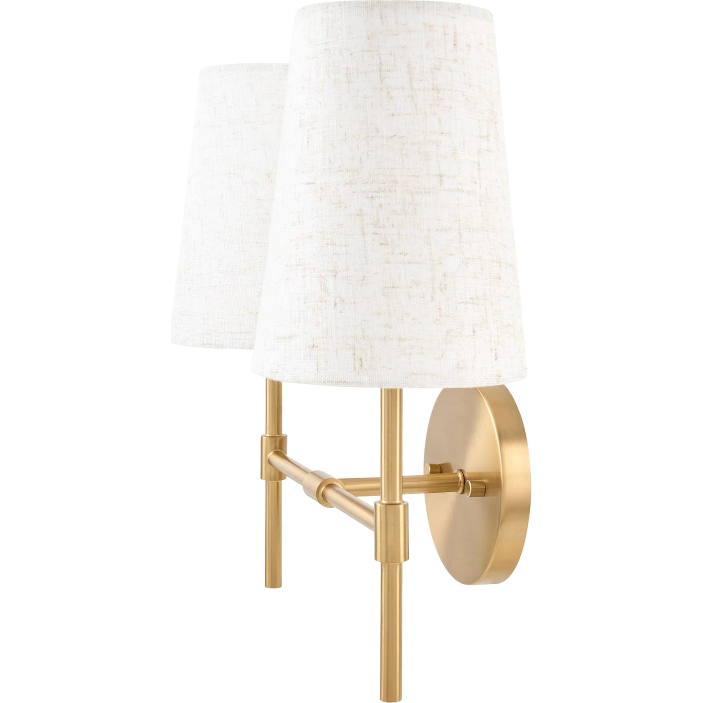 001 SI-2632706 | Primary Silo | The Joejoe Wall Sconce by Galey Alix x Livabliss. Made from iron, linen, plastic in a unique style.