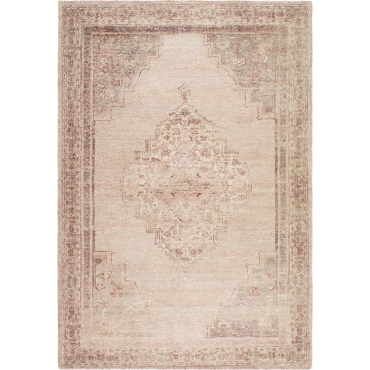 Luciana GALU-2302 Rug by Galey Alix x Livabliss in 'beige, taupe, dusty rose, slate gray'. Made from polyester in a unique style.