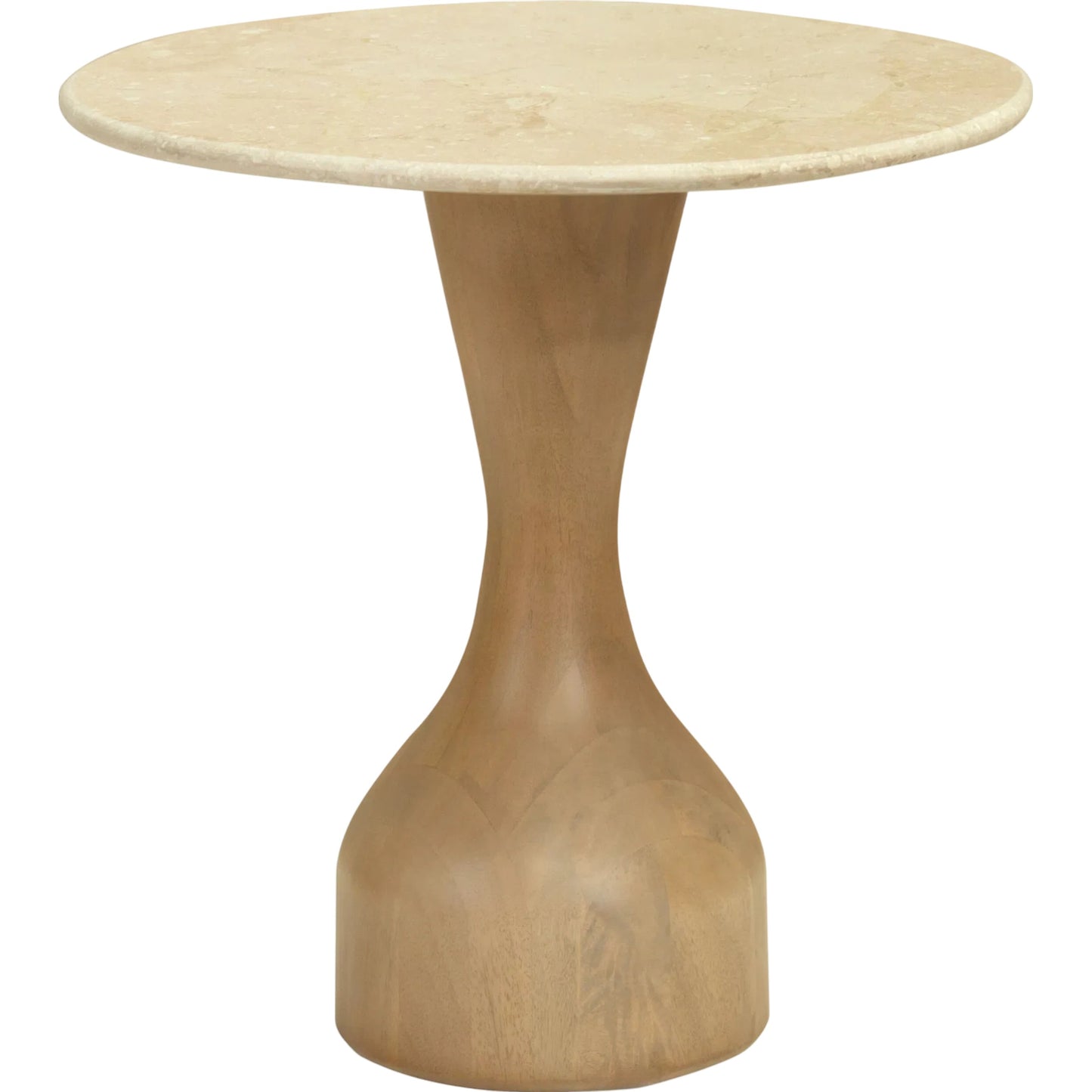 002 SI-2349627 | Primary Silo | Mila Rose End Table by Galey Alix x Livabliss. Made from marble, mango wood in a unique style.