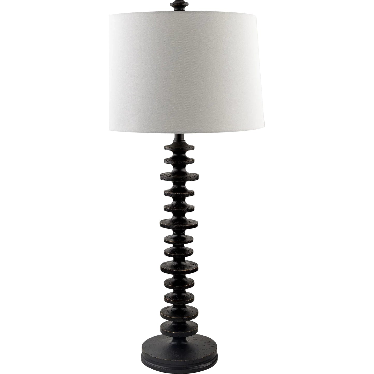 001 SI-2350164 | Primary Silo | Merrill Accent Table Lamp by Galey Alix x Livabliss in painted. Made from resin, linen in a unique style.