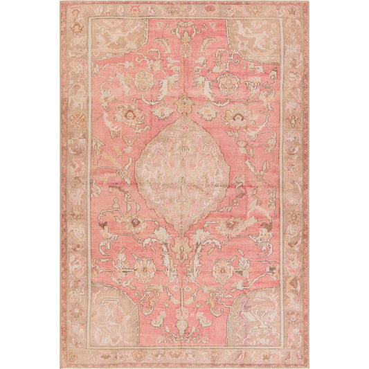 Garcia GAR06 Rug by Jaipur Living in pink, beige. Made from 100% polyester in a unique style.