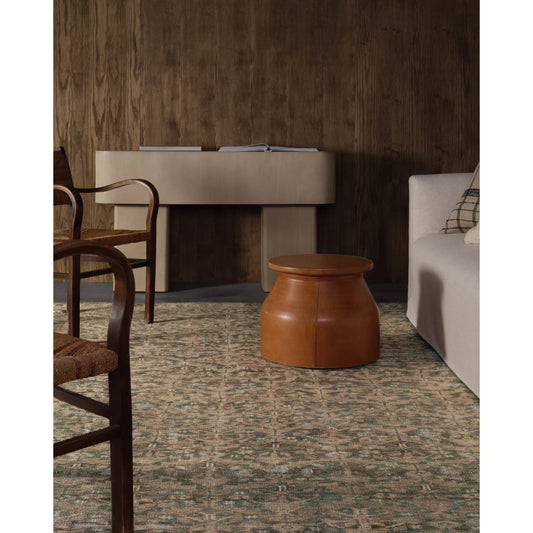 Garcia GAR09 Rug by Jaipur Living in cream, gray, green. Made from 100% polyester in a unique style.