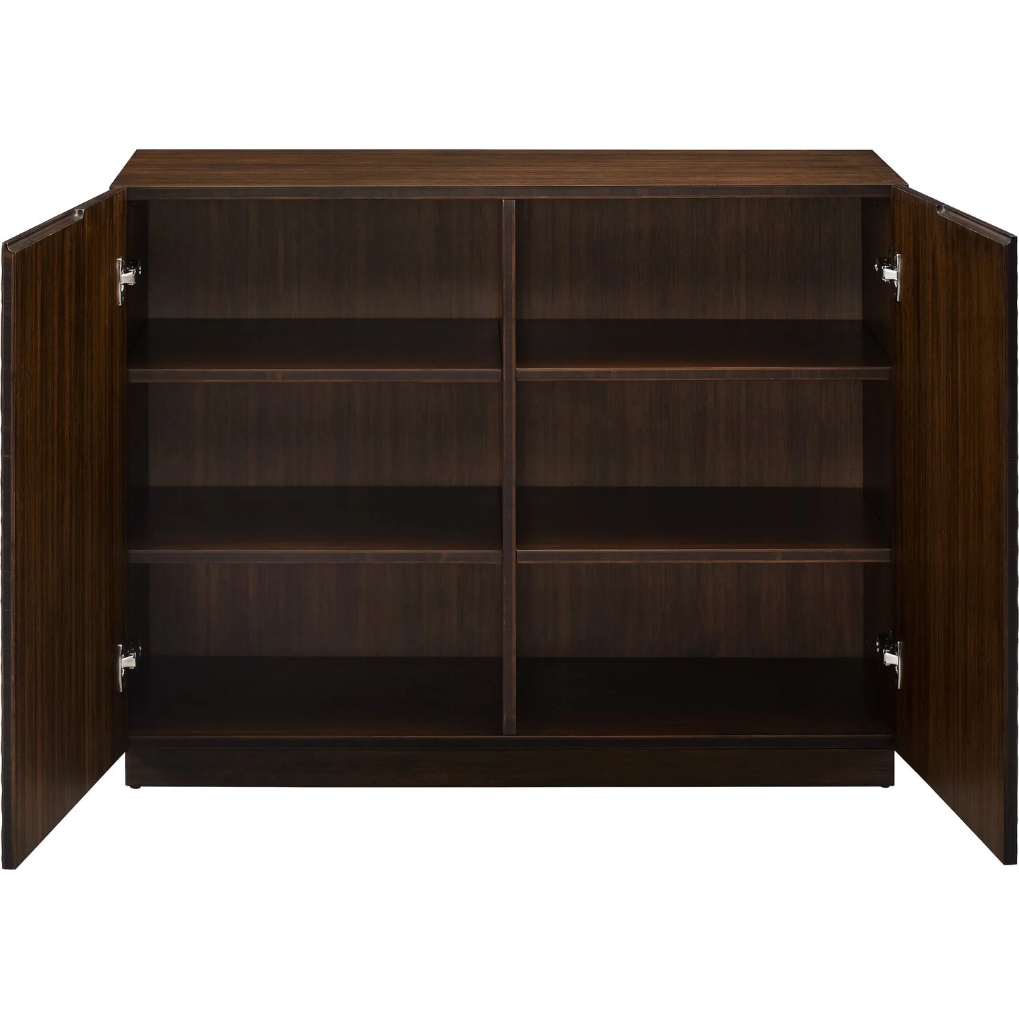 005 SI-2449202 | Additional Silo | Avalon Console Table by Greenington in black walnut. Made from 100% solid moso bamboo in a modern style.