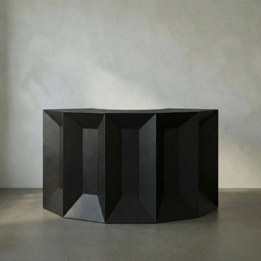 Peter Bar by Noir in matte black. Made from industrial steel in a modern style.