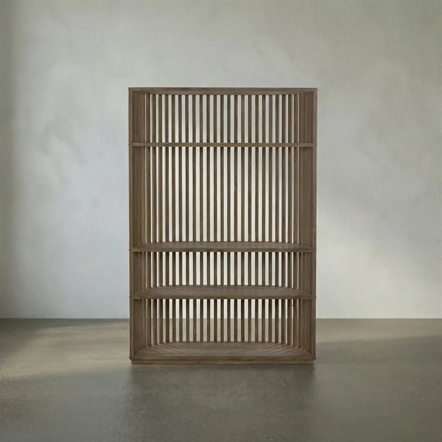 029 S-335238 | Lifestyle | Opal Bookcase by Noir in teak. Made from unique in a modern style.