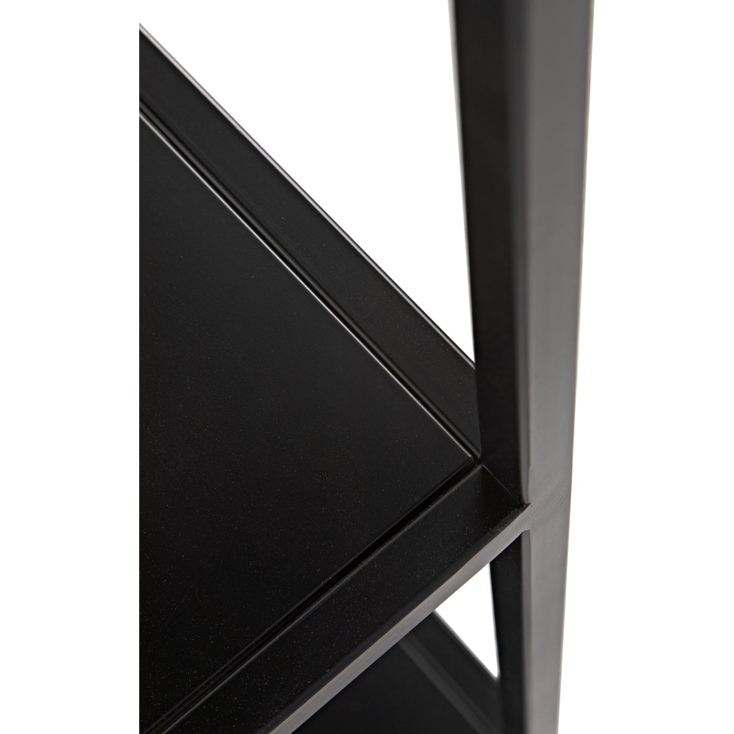 013 SI-1755529 | Additional Silo | Downtown II Bookcase by Noir in black. Made from metal in a eclectic & global style.